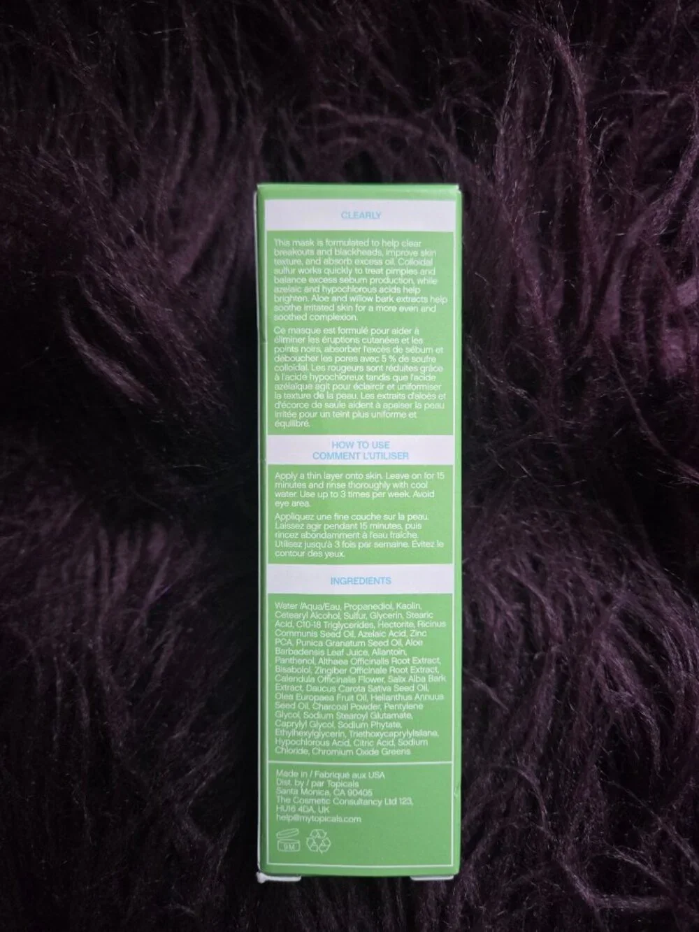 Topicals Clearly Breakout, Clarifying & Calming Mask, For Acne-Prone Skin 30ML